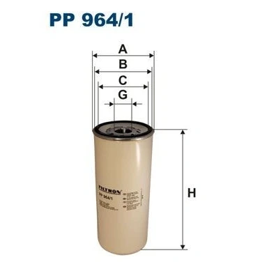 Billede af FILTRON PP 964/1 Brændstoffilter Påskruet filter