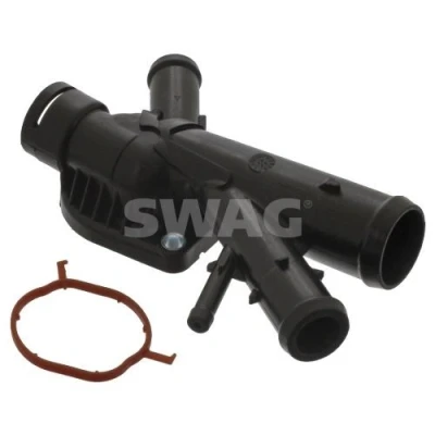 Billede af SWAG 30 94 5889 Kølemiddelflange Cylinderhoved med pakning VOLKSWAGEN: Touran I, Sharan II, Golf Plus / Crossgolf, SEAT: Altea, Toledo 4