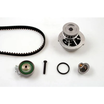 Billede af HEPU PK03121TH Vandpumpe + Tandremssæt med termostat 111 OPEL: Astra G CC, Caravan, Kadett E CHEVROLET: Aveo / Kalos Hatchback