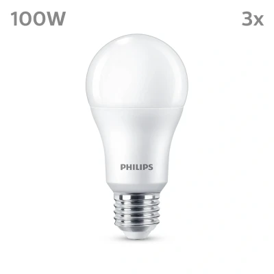 Billede af Philips LED pære E27 13 W 1.521lm 4.000 K mat 3