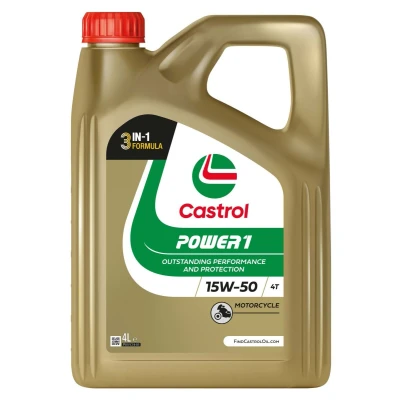 Billede af Castrol Transmissionsolie Power1 4T 15W50 Autoudstyr