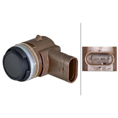 Billede af HELLA 6PX 358 270 401 Parkeringssensor foran Ultralydsensor MERCEDES BENZ: E klasse T modell, ML klasse, B