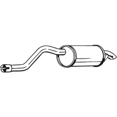 Billede af BOSAL 200 083 Lydpotte RENAULT: TWINGO 2