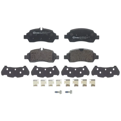 Billede af BREMBO P 24 209 Bremseklodser Forberedt til slidindikator med anti knirke plade, bremsecaliperskruer uden tilbehør FORD: Transit V363 Van