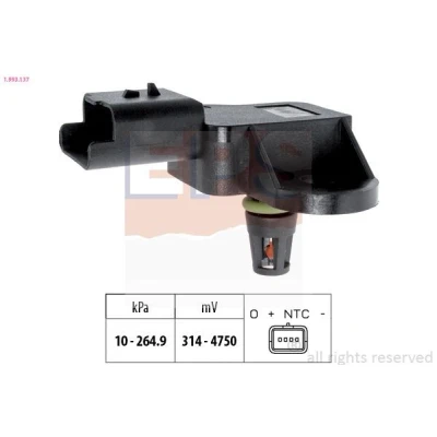 Billede af EPS 1.993.137 Sensoren Made in Italy OE Equivalent CITROËN: C5 III Stationcar, C4 I Grand Picasso