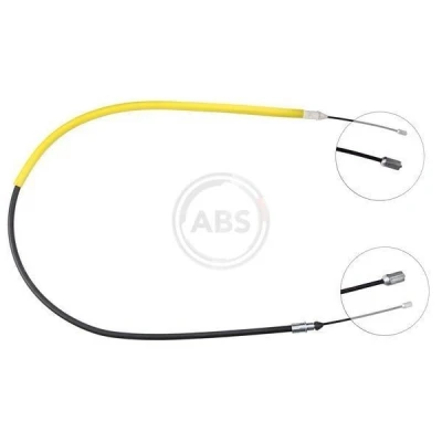 Billede af A.B.S. K16947 Håndbremsekabel 1378 Skivebremse til venstre /højrestyring