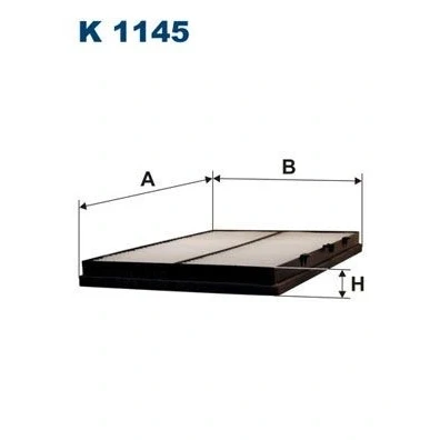 Billede af Filter, indvendig luft FILTRON K 1145