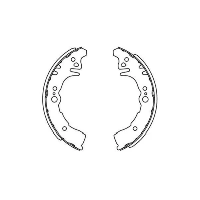 Billede af KAVO PARTS KBS 9917 Bremsebakker 180 28 TOYOTA: Yaris I Hatchback