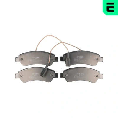 Billede af OPTIMAL BP 12654 Bremseklodser bagaksel Inkl. slidadvarselskontakt FIAT: Ducato III Ladvogn / Chassis, Bus, Van