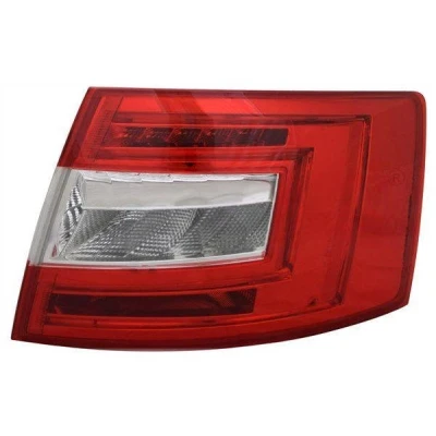 Billede af TYC 11 12674 06 2 Baglygter venstre LED uden lampeholder, med SKODA: Octavia 3 Schrägheck