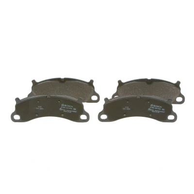 Billede af BOSCH 0 986 494 806 Bremseklodser Low Metallic med anti knirke plade PORSCHE: 911 Cabriolet, Boxster Spyder, Coupe