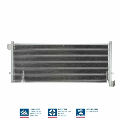 Billede af NISSENS 94903 Kondensator uden tørrer Aluminium 835 R 134a