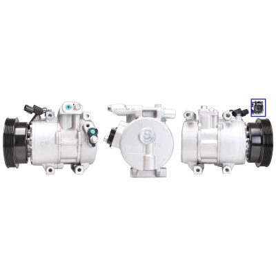 Billede af LUCAS ACP01115 Kompressor PAG 46 med pakninger