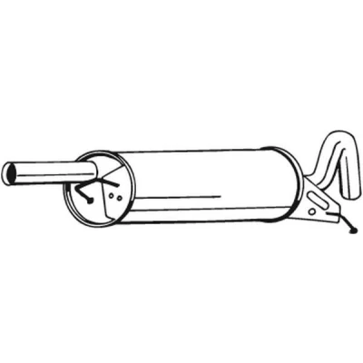Billede af BOSAL 233 119 Lydpotte VOLKSWAGEN: Passat B5 GP Variant, Sedan, Sedan
