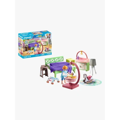 Billede af Playmobil 71609 My Life Byggesæt Soveværelse med Legehjørne til Baby