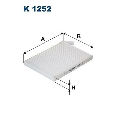 Billede af FILTRON K 1252 Kabinefilter Partikelfilter 251 181 20