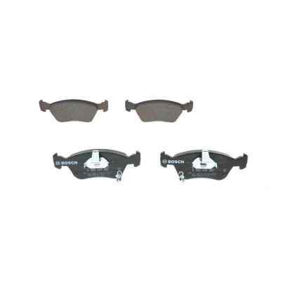 Billede af BOSCH 0 986 424 560 Bremseklodser Low Metallic med akustisk advarsel for slid anti knirke plade, stempelklips TOYOTA: Avensis I Stationcar