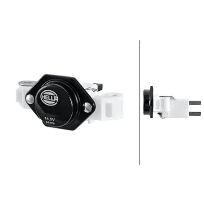 Billede af HELLA 5DR 004 242 051 Generatorregulator 12 BMW: 3 Cabriolet, VOLKSWAGEN: TRANSPORTER 4 Bus, GOLF