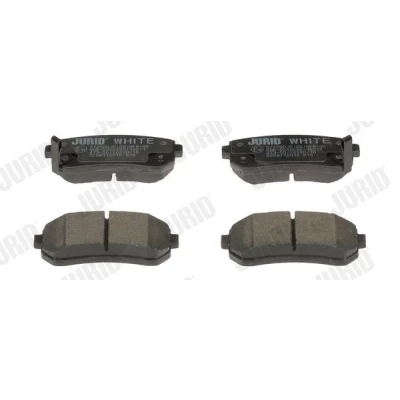 Billede af Jurid 572590JC Bremseklodser White Low Dust Keramik med akustisk advarsel for slid KIA: cee‘d I Stationcar, Hatchback, RIO 2
