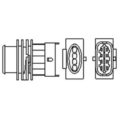 Billede af MAGNETI MARELLI 466016355056 Lambdasonde opvarmet 4 OPEL: Vectra C Sedan, Zafira A, Corsa Hatchback