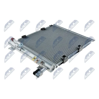Billede af NTY CCS PL 008 Kondensator med tørrer Aluminium OPEL: Astra G Caravan, Zafira A