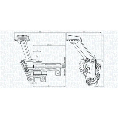 Billede af Oliepumpe MAGNETI MARELLI 351516000018