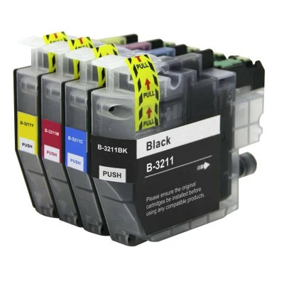 Billede af Brother LC3211 C cyan blækpatron 200 sider original LC3211C