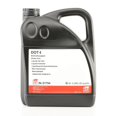 Billede af FEBI BILSTEIN DOT 4 21754 Bremsevæske 5 TOYOTA: Avensis II Station Wagon, Yaris III Hatchback, Stationcar, VOLKSWAGEN: Golf 4, Touran I