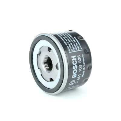 Billede af BOSCH 0 451 103 336 Oliefilter M 20 x 1,5 med en returløbs stop ventil Påskruet filter RENAULT: TWINGO 1, CLIO 3, MEGANE 3 Grandtour