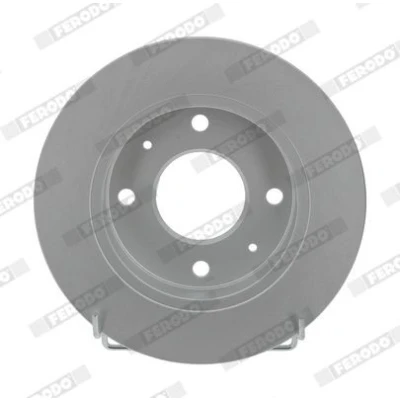 Billede af FERODO PREMIER Coat+ disc DDF1622C Bremseskiver 250 10 4 fuldstændigt coatet uden skruer MITSUBISHI: Colt 6, VI CZC Cabriolet, SMART: Forfour I