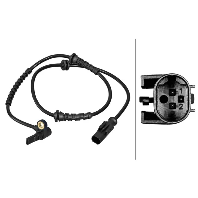 Billede af HELLA 6PU 358 217 241 ABS Sensor Hall princip 2 775 FIAT: Grande Punto Hatchback, III Evo ALFA ROMEO: MiTo