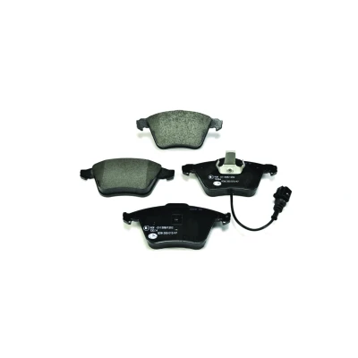 Billede af HELLA 8DB 355 015 971 Bremseklodser med indbygget slid advarselskontakt VOLKSWAGEN: GOLF 6, Scirocco III, AUDI: A3 Sportback, Hatchback, TT Coupe