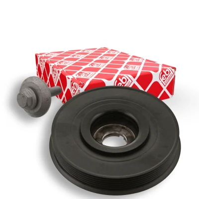 Billede af febi BILSTEIN 33784 Remskive Krumtapaksel 6PK 153 5 med skrue, til krumtap Plus CITROËN: C1 I, PEUGEOT: 307 Stationcar