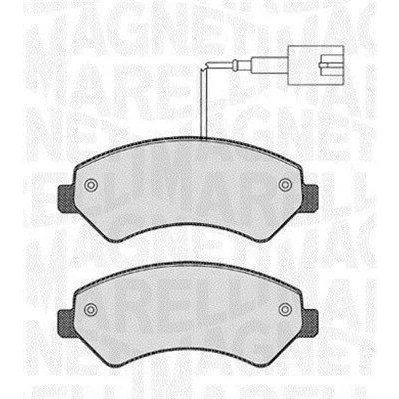 Billede af MAGNETI MARELLI 363916060190 Bremseklodser med indbygget slidsensor FIAT: Ducato III Bus, Van, Ladvogn / Chassis
