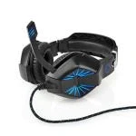 Billede af Gaming Headset Over Ear Stereo USB Type A / 2x 3.5 mm Fold Away Mikrofon 2.20 m LED