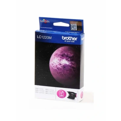 Billede af Brother LC 1220M Magenta Original Blækpatron