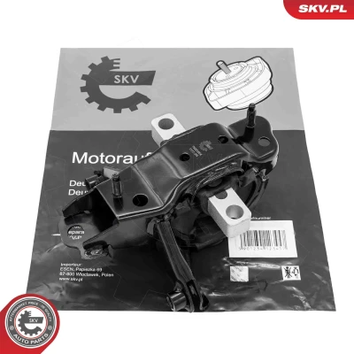Billede af ESEN SKV 75SKV054 Motorophæng venstre Gummimetalleje Aluminium, Gummi 199mm 101mm VOLKSWAGEN: Polo V Hatchback, IV SKODA: Fabia 2
