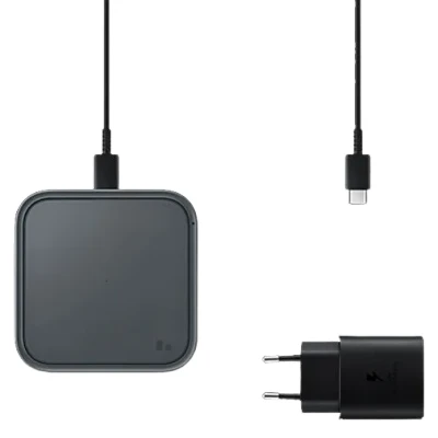 Billede af Samsung Ep P2400 Trådløs Oplader 15W Med Adapter 25W Sort