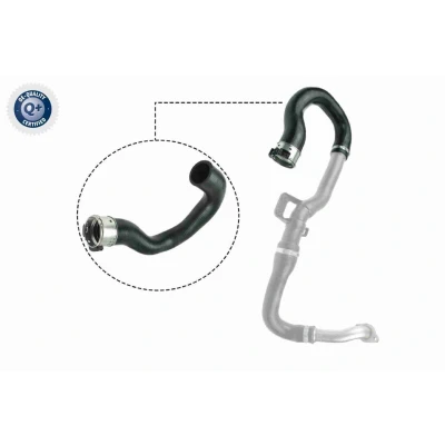 Billede af VAICO V40 1516 Trykslange Gummi med vævindlæg Q+, original equipment manufacturer quality OPEL: Corsa D Hatchback