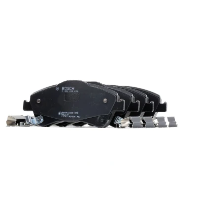 Billede af BOSCH 0 986 494 932 Bremseklodser Low Metallic med akustisk advarsel for slid anti knirke plade fjeder TOYOTA: Verso