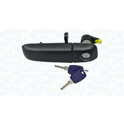 Billede af MAGNETI MARELLI 350105011800 Dørgreb foran til venstre uden nøgle sort ubelagt FIAT: Panda II Hatchback