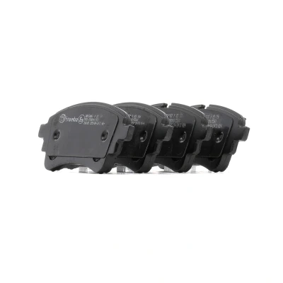 Billede af BREMBO P 85 186 Bremseklodser Forberedt til slidindikator med anti knirke plade, bremsecaliperskruer tilbehør AUDI: A4 B9 Avant, Sedan