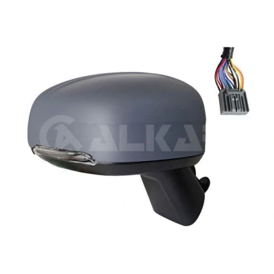 Billede af Sidespejl Alkar 6144691 højre grundet / primet elektrisk med memory, temperatursensor, konveks til venstrestyrede biler