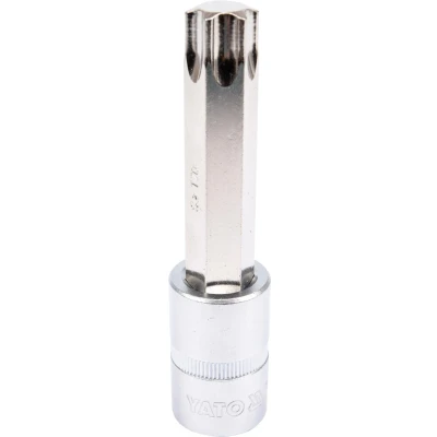 Billede af YATO YT 04329 Skraldenøgleindsats (Hexagon) Torx DIN3120 T70 Værktøjsstål, Krom vanadium stål