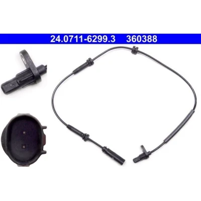Billede af ATE 24.0711 6299.3 ABS Sensor 746 BMW: 1 Hatchback, 3 Touring