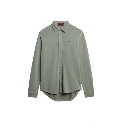 Billede af Superdry Vintage Destroy Pique L/S Skj