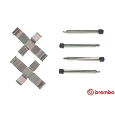 Billede af BREMBO A 02 269 Tilbehørssæt, skivebremsebelægning MERCEDES BENZ: W124 Stationcar, Sedan, E klasse T modell