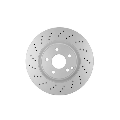 Billede af HELLA PRO High Carbon 8DD 355 127 951 Bremseskiver 330 32 05/06 112 indvendigt ventileret, hullet coatet højkarboniseret uden hjulbolte, hjulnav