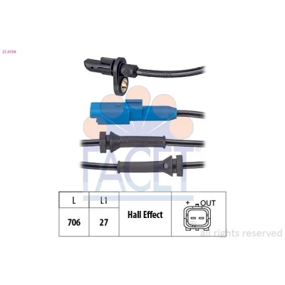 Billede af ABS Sensor FACET 21.0194