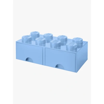 Billede af LEGO Opbevaringsklods 8, Lyseblå